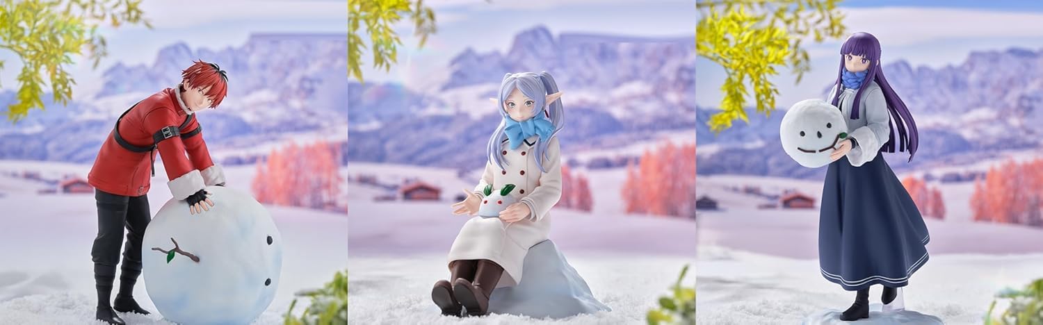 Amazon | 葬送のフリ*ーレン XStellar 雪遊び フリーレン フェルン